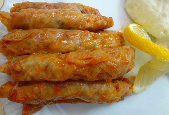 Beyaz Lahana Dolmas